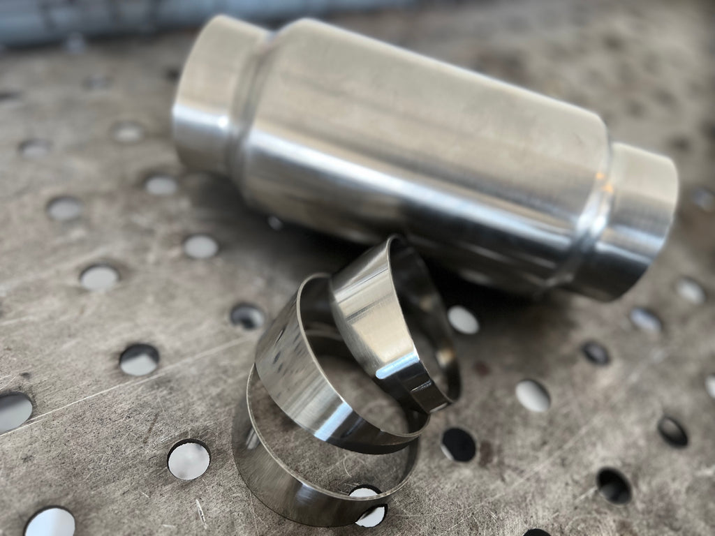 AGT- 3” stainless muffler- universal