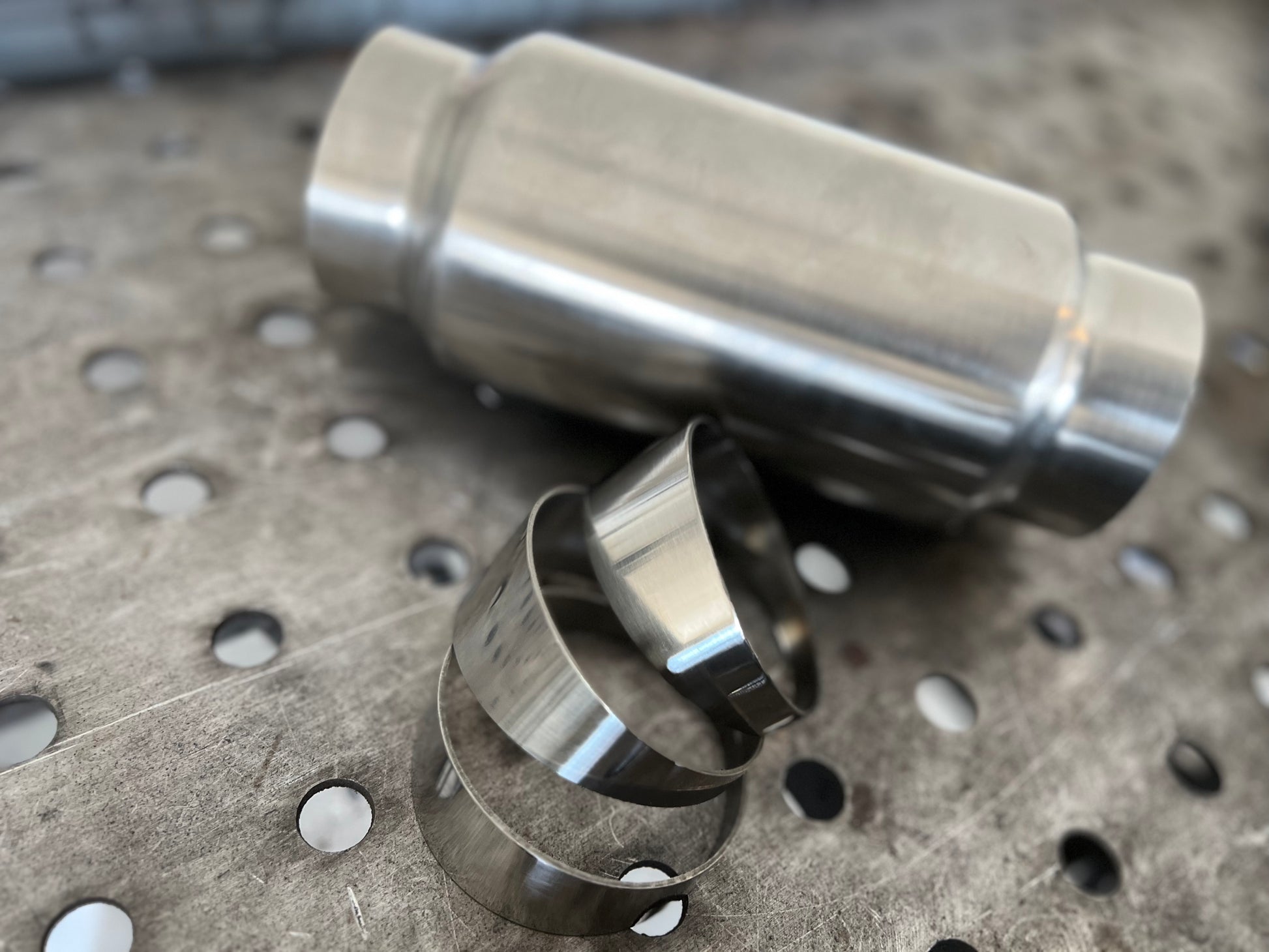 AGT- 3” stainless muffler- universal
